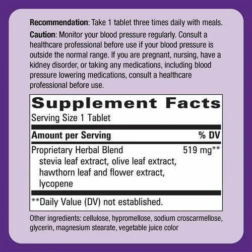 BP Manager 90 tabs by Nature's Way