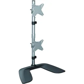 Brateck Dual Vertical Desktop Monitor Stand 520 X 300 X 815Mm Black