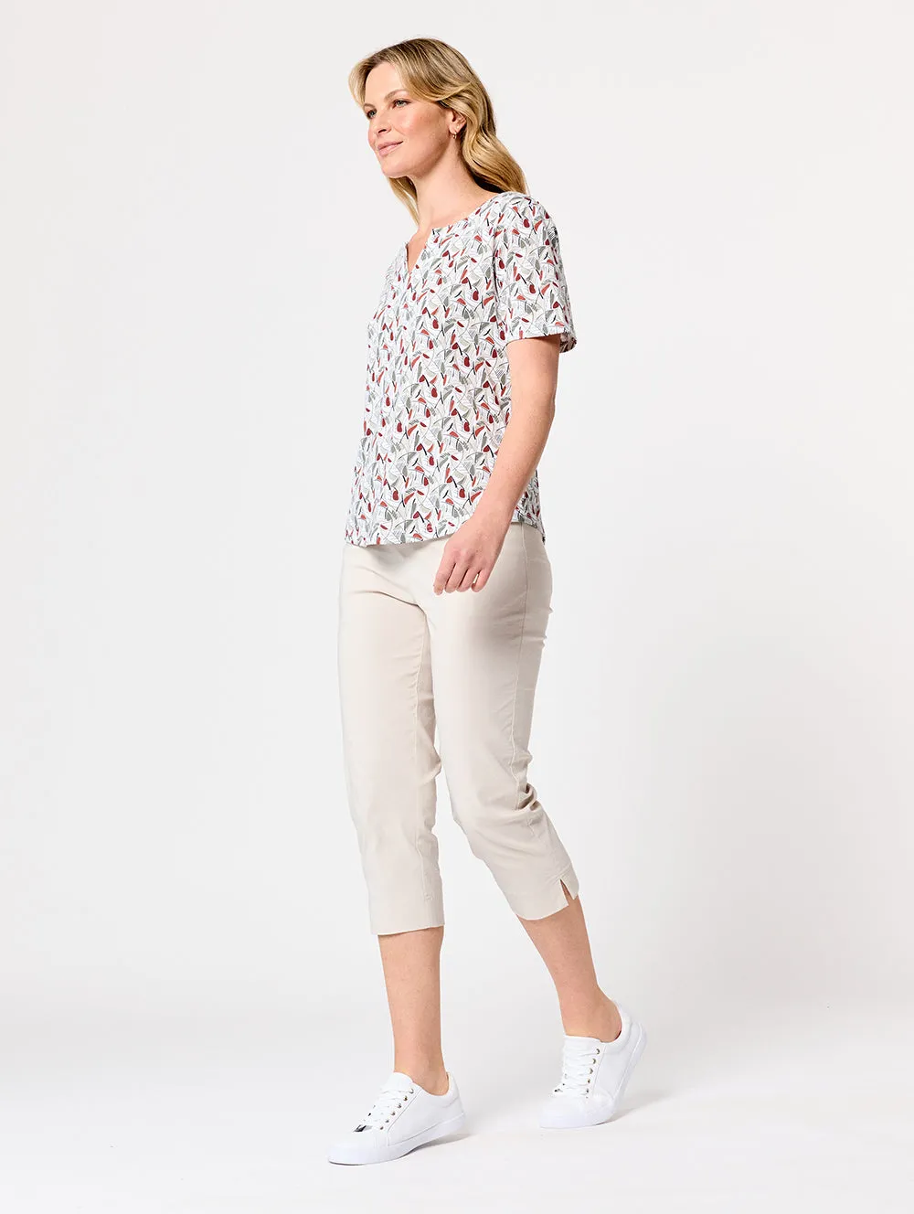 Cala Short Sleeve Top