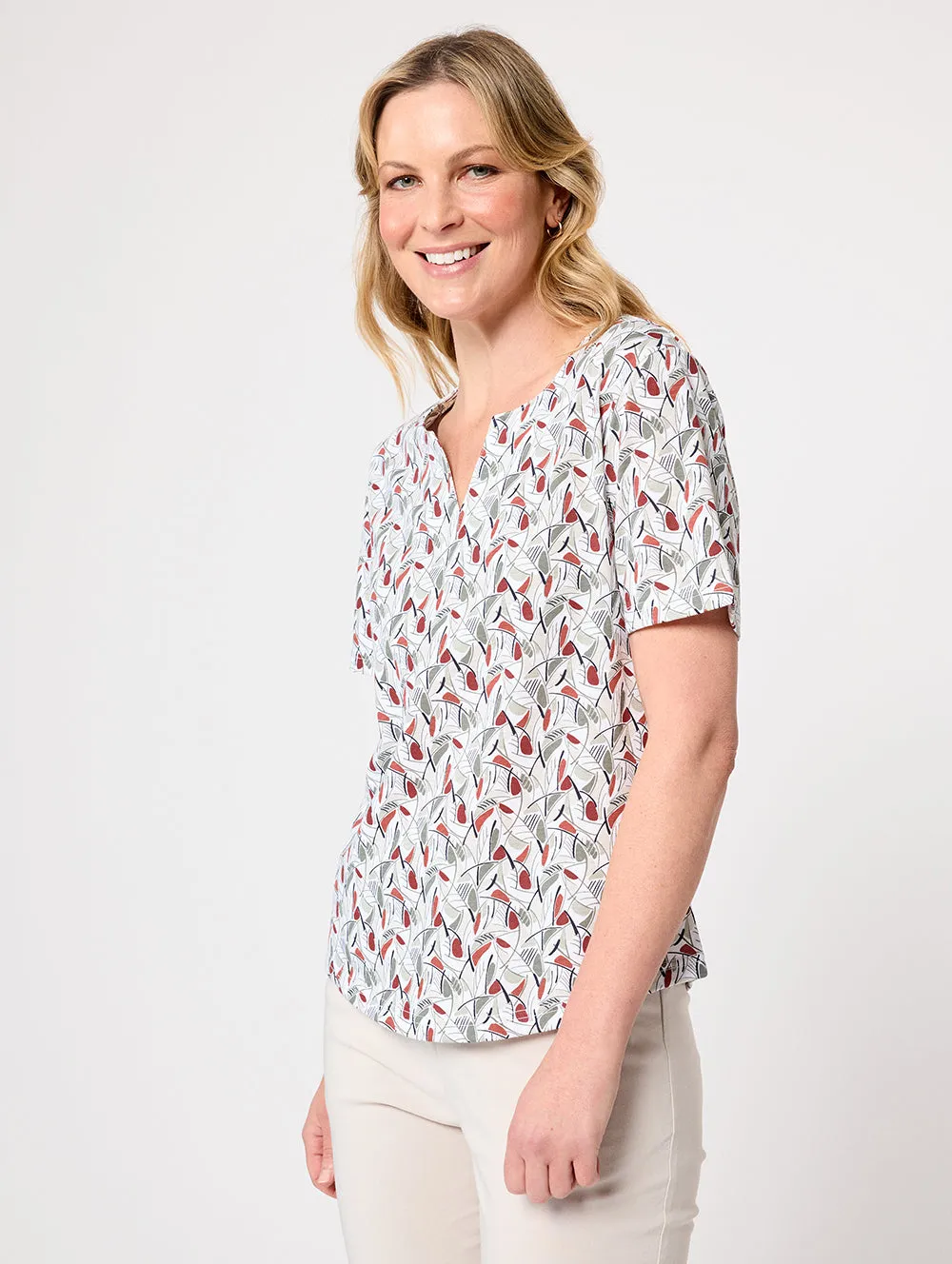 Cala Short Sleeve Top