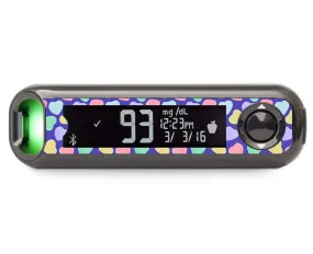 Candy Hearts Bayer Contour© Next One Glucometer