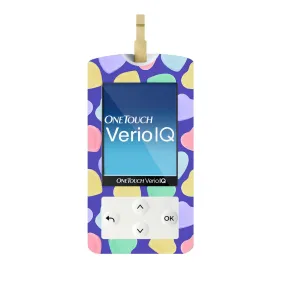 Candy Hearts for OneTouch Verio IQ Glucometer