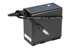 Canon BP-945/970 battery & 18" Barrel to Barrel Adapter Cable