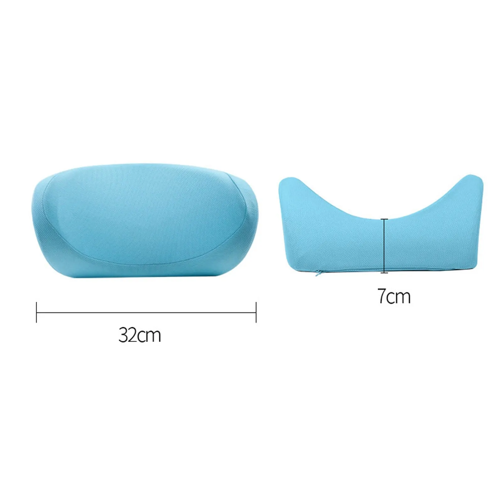 Car Child Headrest Seat Side Sleeping Pillow Soft Memory Foam