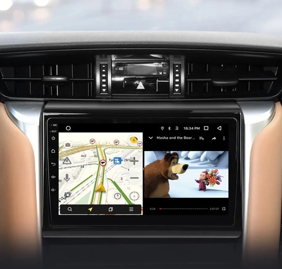 Car Dealz 10.2" Android 10.0 Toyota Fortuner 2 2015-2018 w CAM In Dash Plus OEM Fascia