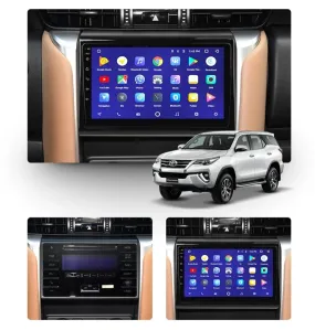 Car Dealz 10.2" Android 10.0 Toyota Fortuner 2 2015-2018 w CAM In Dash Plus OEM Fascia