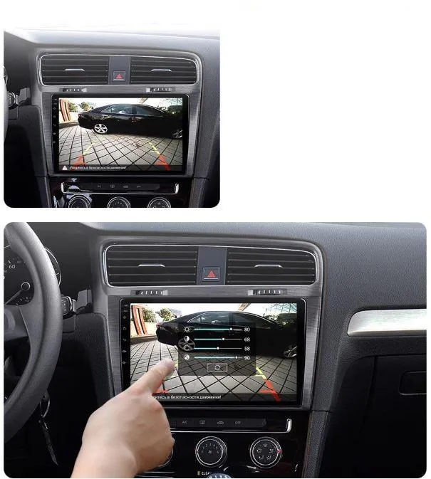 Car Dealz 10.2" Android 10.0 Volkswagen VW Golf 7 VII 2014-2018 In Dash Plus OEM Fascia
