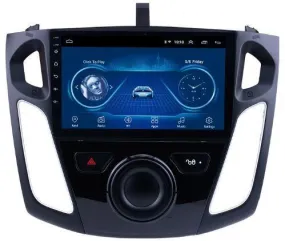 Car Dealz 9" Android 10.0 For Ford Focus 2012-2018 w CAM In Dash Plus OEM Fascia