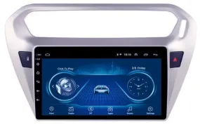 Car Dealz Car Dealz 9" Android 10.0 For Peugeot 301 Citroen Elysee 2014-2018 In Dash Plus OEM Fascia