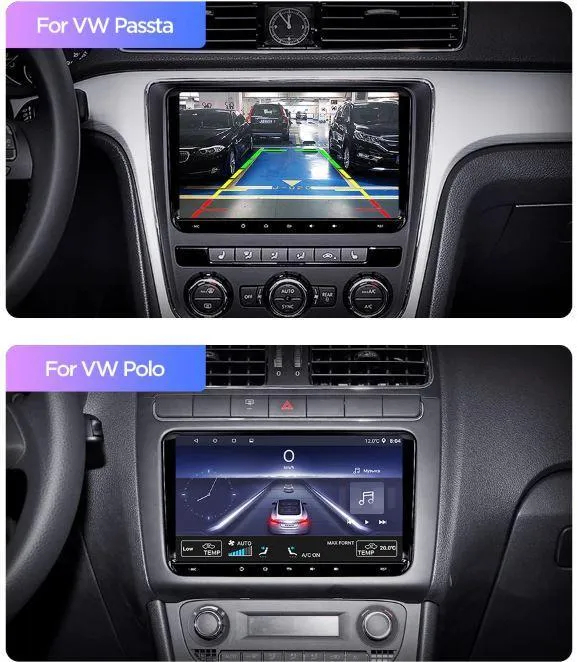 Car Dealz Car Dealz 9" Android 10.0 For Volkswagen Skoda Universal with CAM In Dash Plus OEM Fascia