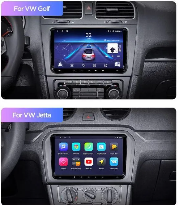 Car Dealz Car Dealz 9" Android 10.0 For Volkswagen Skoda Universal with CAM In Dash Plus OEM Fascia