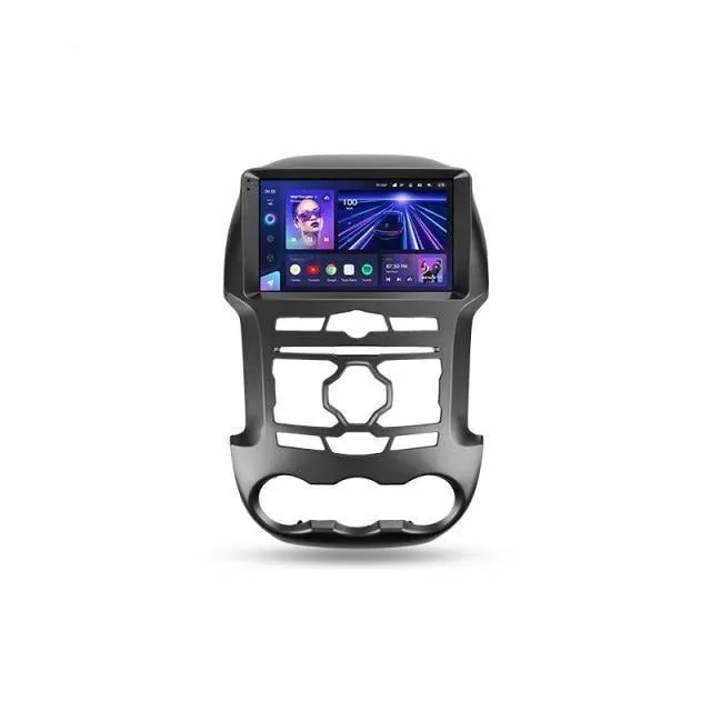 Car Dealz Elite 4G Model 10.2" Android 12.0 For Ford Ranger 3 2011 - 2015 In Dash Plus OEM Fascia
