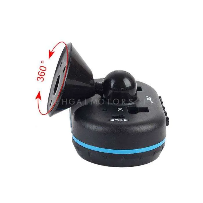 Car Digital LED Display Clock with Volt and Temperature Gauge With Option to Change Back lit Color - Random Color Blue/Green/Red