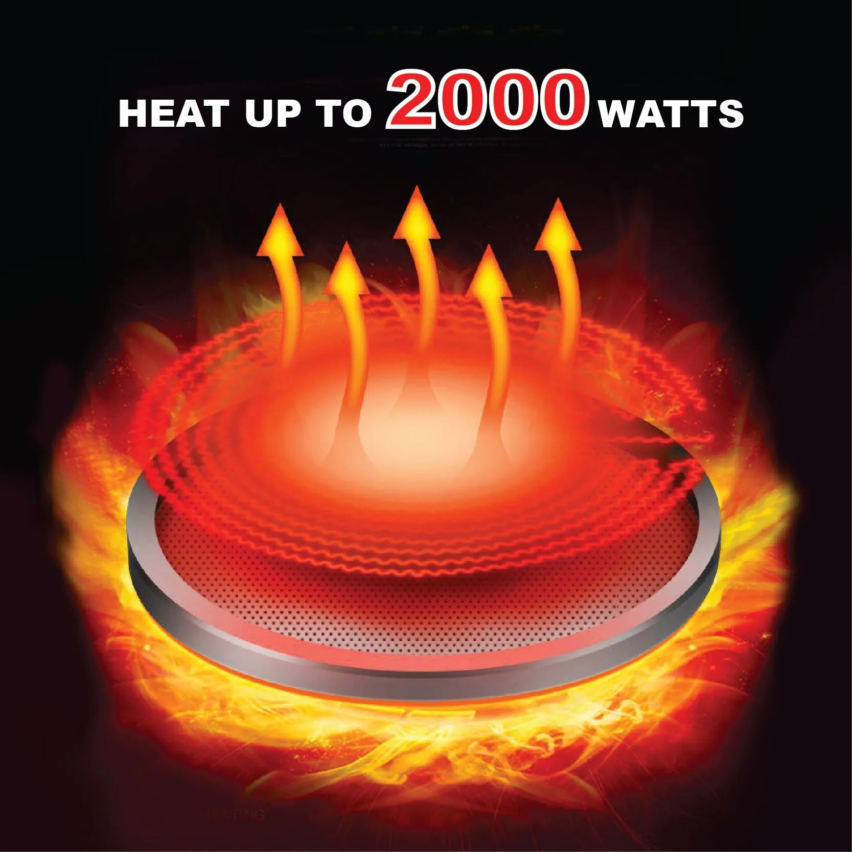 Ceramic Cooker Steamboat (Any Pot), BBQ Grill 2000 Watts (PPIC880 BBQ Plate)