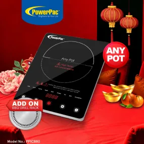 Ceramic Cooker Steamboat (Any Pot), BBQ Grill 2000 Watts (PPIC880 BBQ Plate)