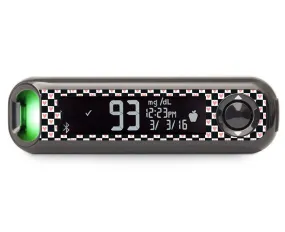 Checkered Hearts Bayer Contour© Next One Glucometer