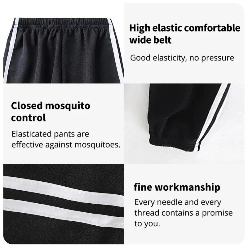 Children's Mosquito Pants Summer Thin Boys' Summer Pants Ice Silk
