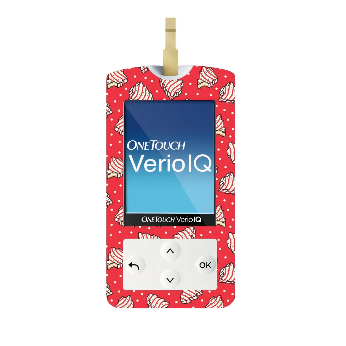 Christmas Cakes for OneTouch Verio IQ Glucometer