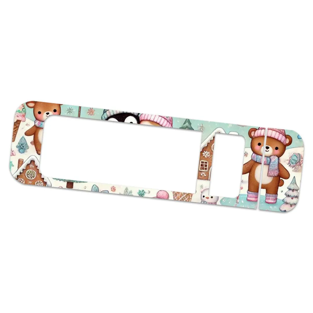 Christmas Scene Sticker for Bayer Contour Next Glucometer