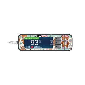 Christmas Scene Sticker for Bayer Contour Next Glucometer