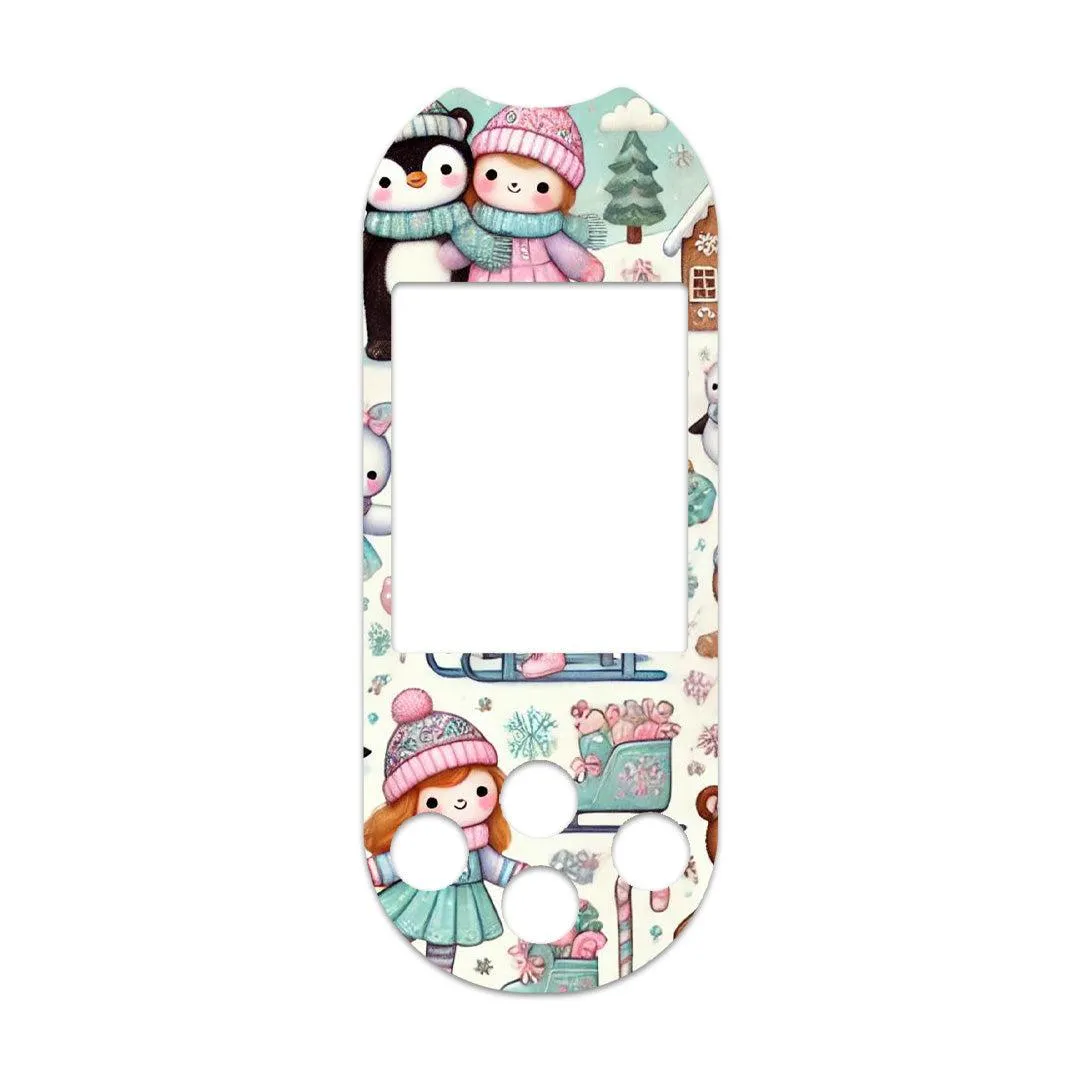 Christmas Scene Sticker for OneTouch Verio Reflect Glucometer