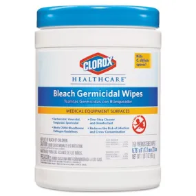 Clorox 30577 Surface Disinfectant Cleaner Premoistened Wipe Pack of 150