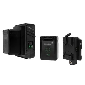 Core SWX RED Komodo BP Mount To V-Mount Plate 2 x Nano V 98   Changer/Battery Bundle