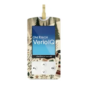 Cottagecore Christmas Sticker for OneTouch Verio IQ Glucometer