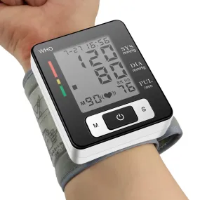 Cuff Wrist Sphygmomanometer Blood Presure Monitor-Blood Pressure Monitor