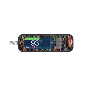 Dark Moon Leaves  Sticker for Bayer Contour Next Glucometer