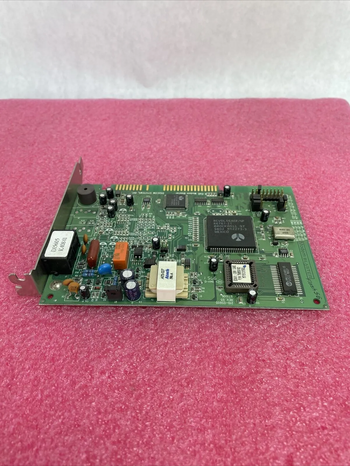 Digicom System Inc Modem Blaster Flash 56 210-05600 Rev D5