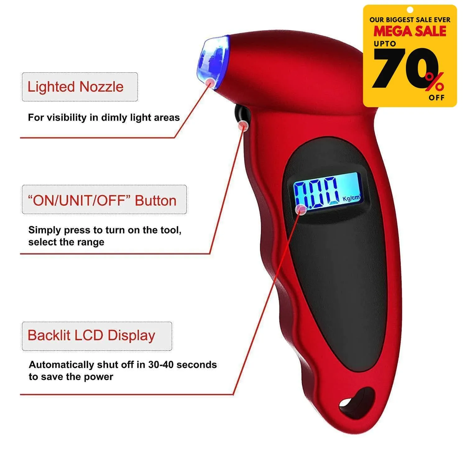 Digital Tire Pressure Gauge