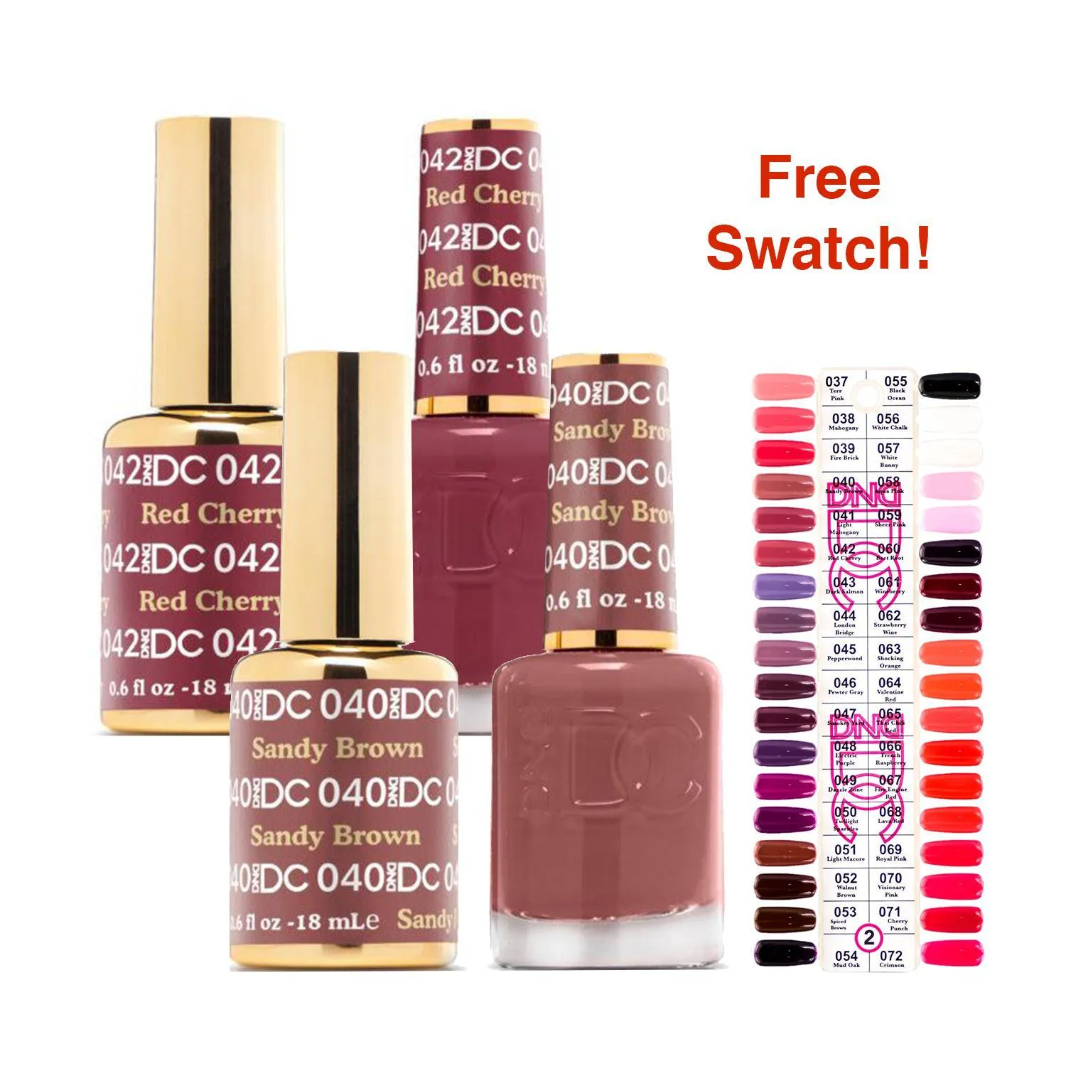 DND - Gel Starter Set - DC 36 Set Swatch #2