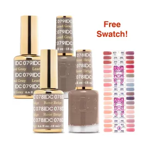 DND - Gel Starter Set - DC 36 Set Swatch #3