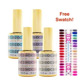 DND - Gel Starter Set - DC 36 Set Swatch #6 (Platinum Collection)