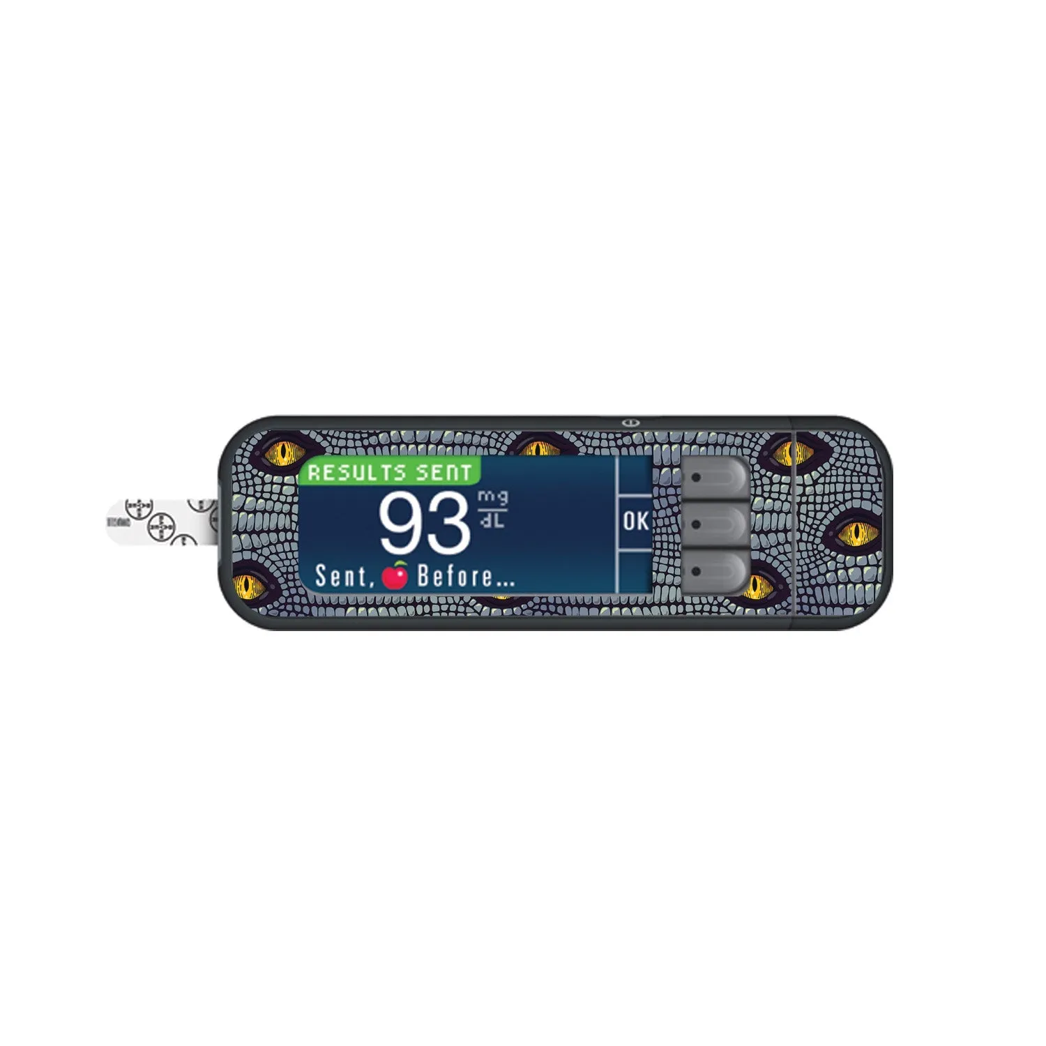 Dragon Sticker Bayer Contour Next Glucometer