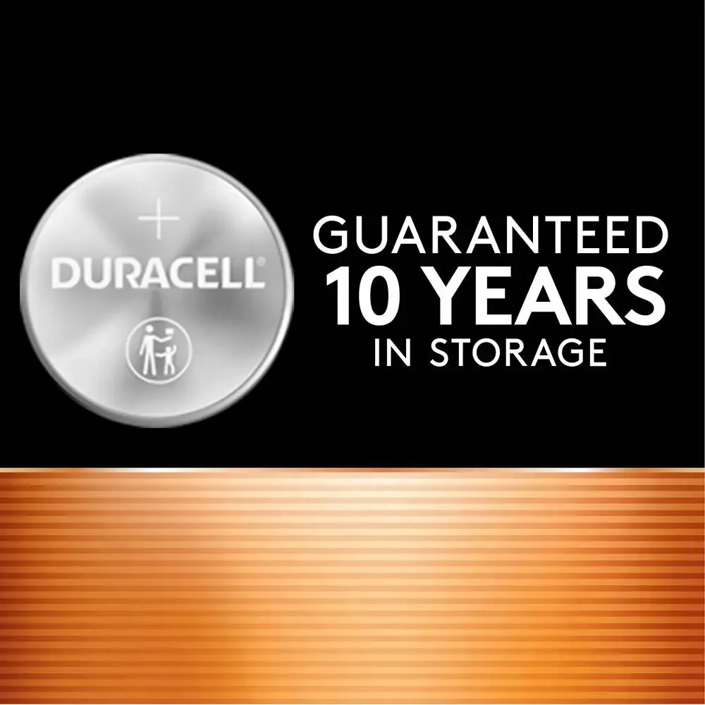 Duracell 2016 Batteries Lithium Coin Button - 2 Pack - Specialty Battery w/ Bitterant Technology