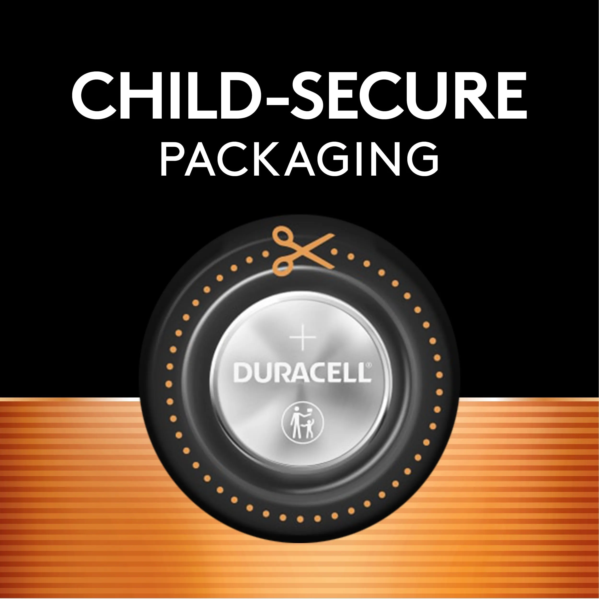 Duracell 2016 Lithium Coin Battery 3V, Bitter Coating Discourages Swallowing, 4 Pack