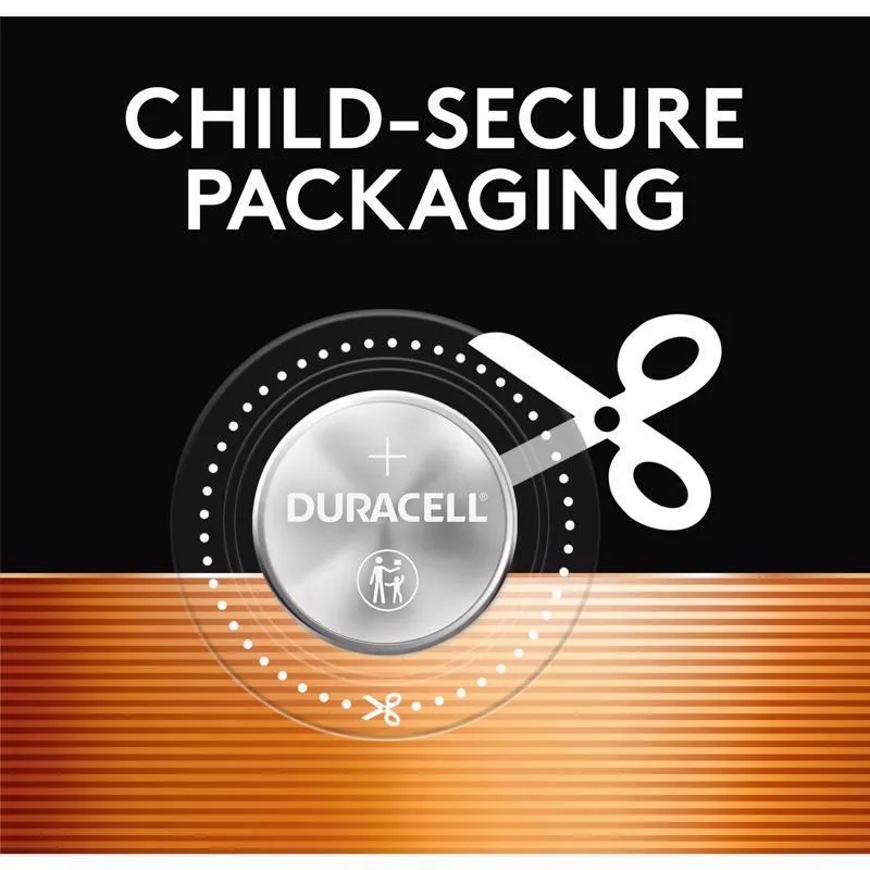 Duracell Lithium Coin 2032 3 V 225 mAh Security and Electronic Battery 4 pk
