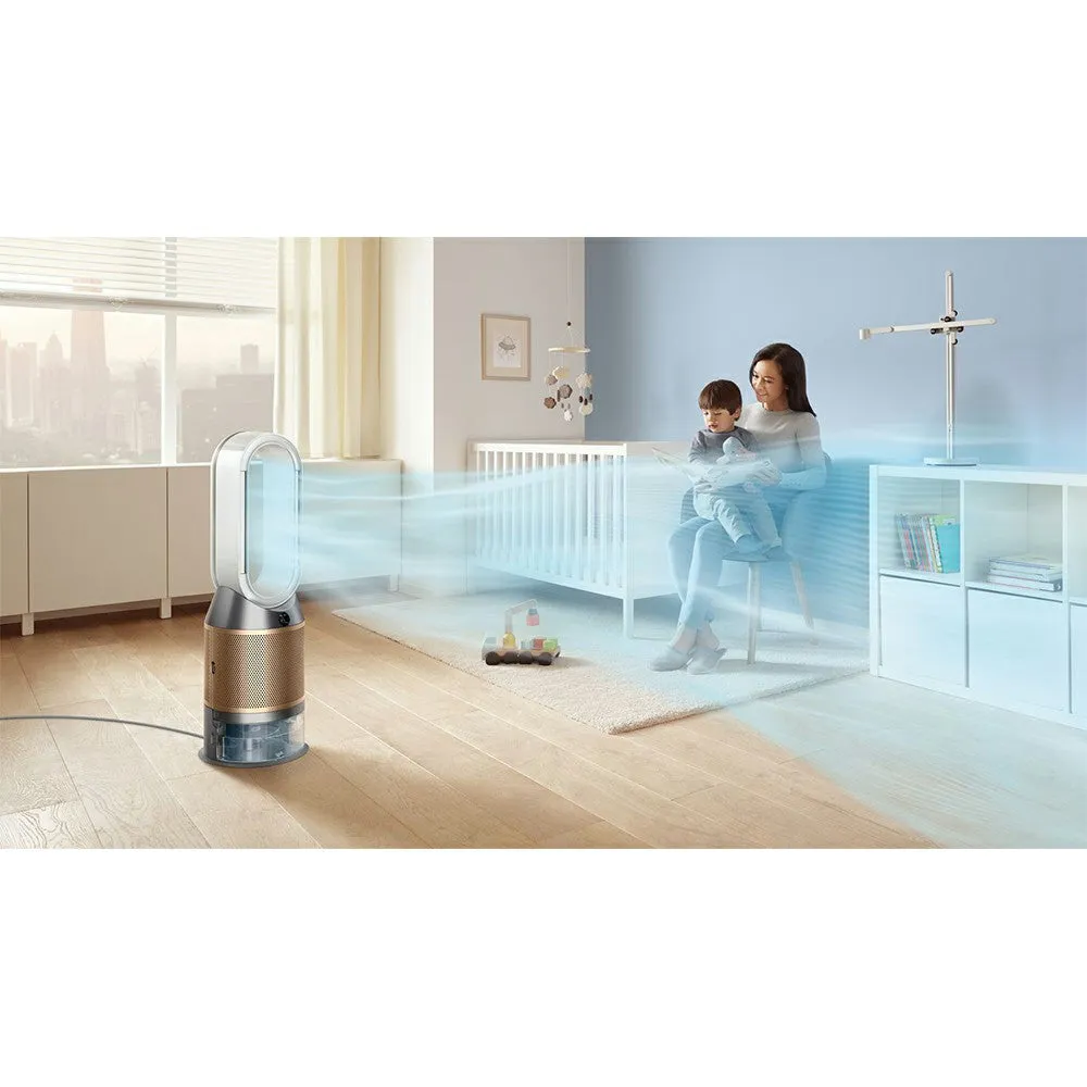 Dyson 90 Degree Oscillation 3 IN 1 Air Purifier - Nickel & Gold | PH04