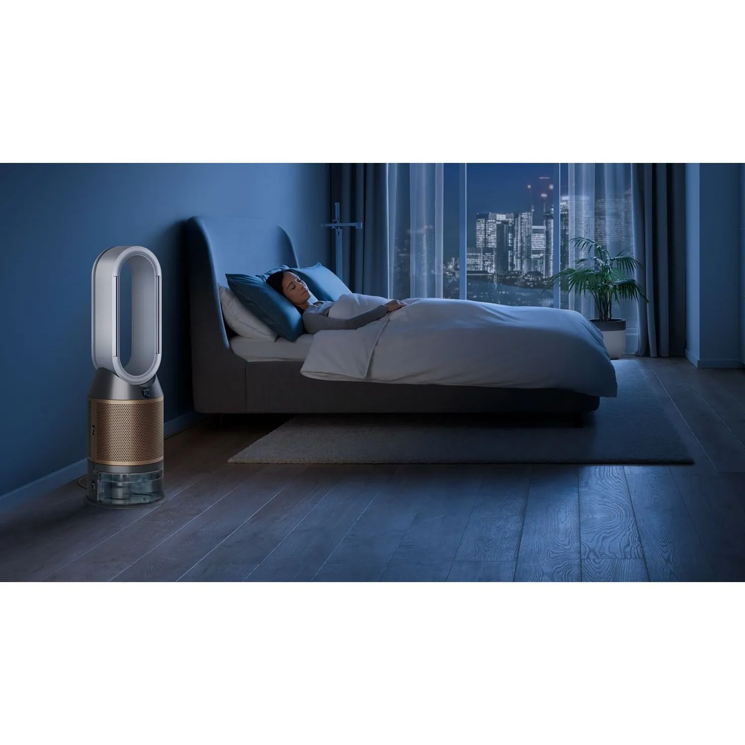 Dyson 90 Degree Oscillation 3 IN 1 Air Purifier - Nickel & Gold | PH04