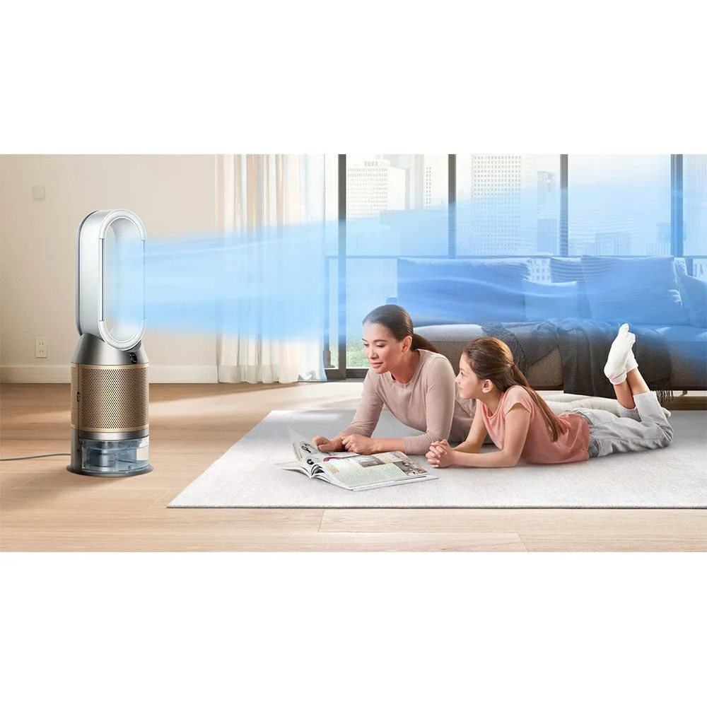 Dyson 90 Degree Oscillation 3 IN 1 Air Purifier - Nickel & Gold | PH04