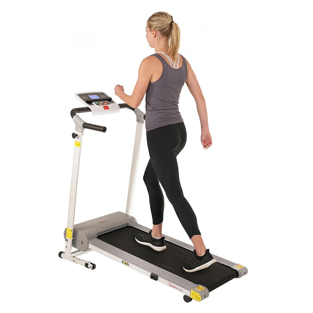 Easy Assembly Folding Treadmill Motorized Compact