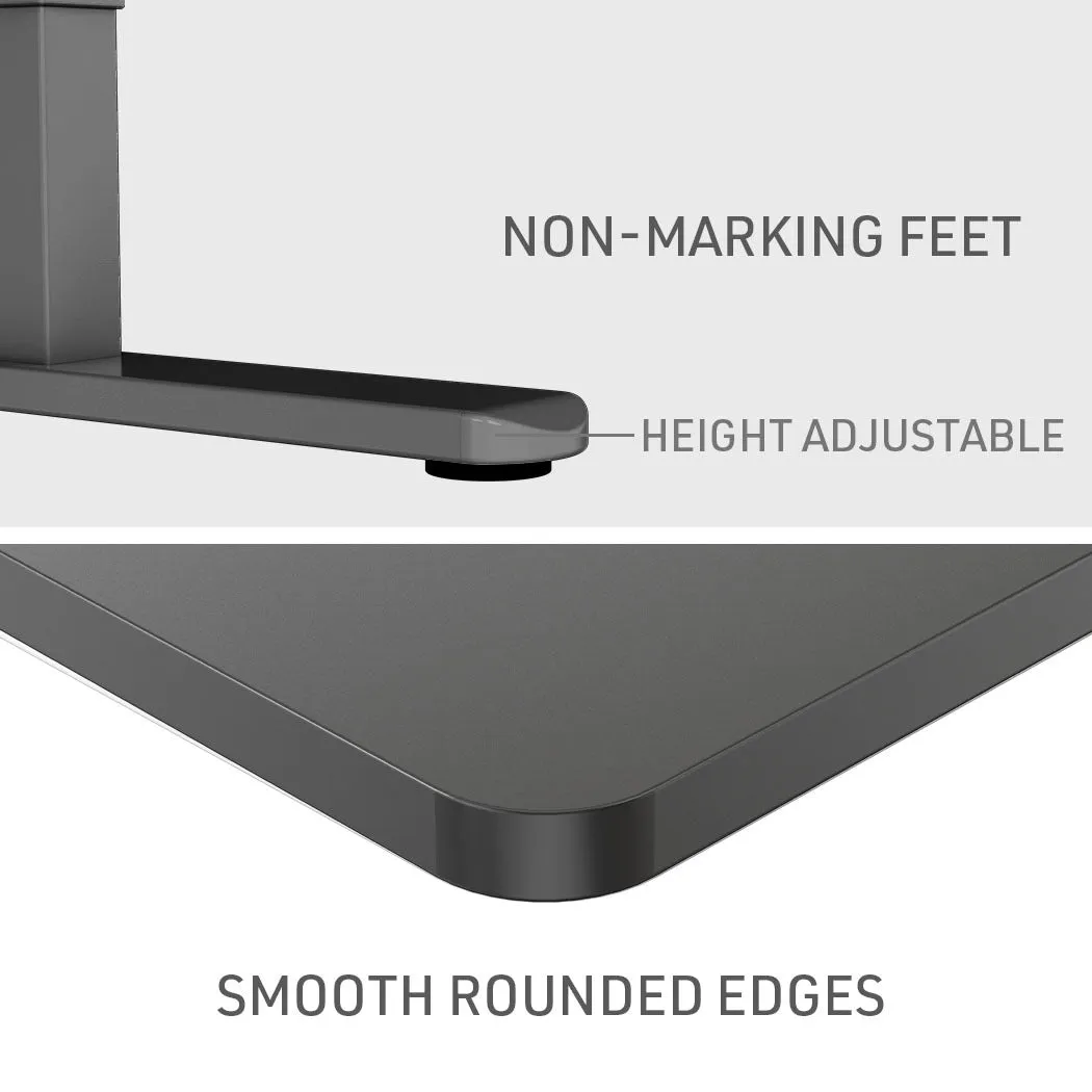 Electric Adjustable 140x60cm Sit-Stand Desk, 70kg Load - Fortia