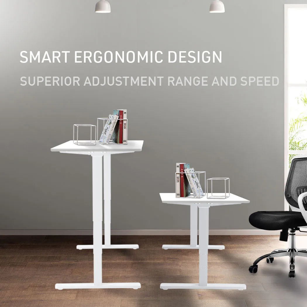 Electric Adjustable Sit-Stand Desk, 140x60cm, 70kg Load, Fortia
