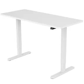 Electric Adjustable Sit-Stand Desk, 140x60cm, 70kg Load, Fortia