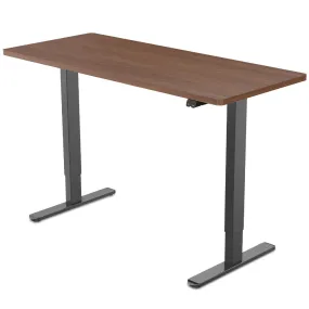 Electric Height Adjustable 140x60cm Standing Desk, 70kg Load, Fortia