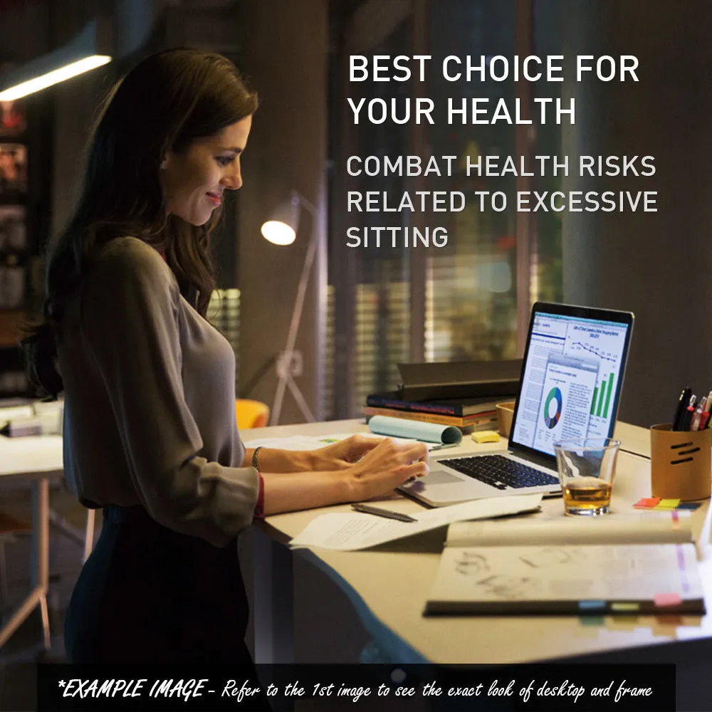 Electric Height Adjustable Sit-Stand Desk, 160x75cm, Dual Motor, 120kg Load - FORTIA