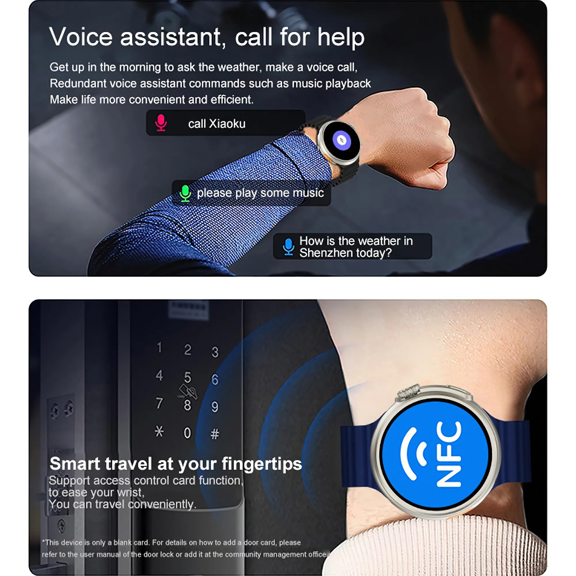 Elegant Round AMOLED Smartwatch with Oceanic Band: A Fusion of Tradition and Modernity