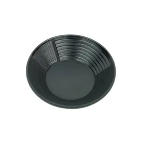 EstWing BP-14 14" Black plastic gold pan 9 oz